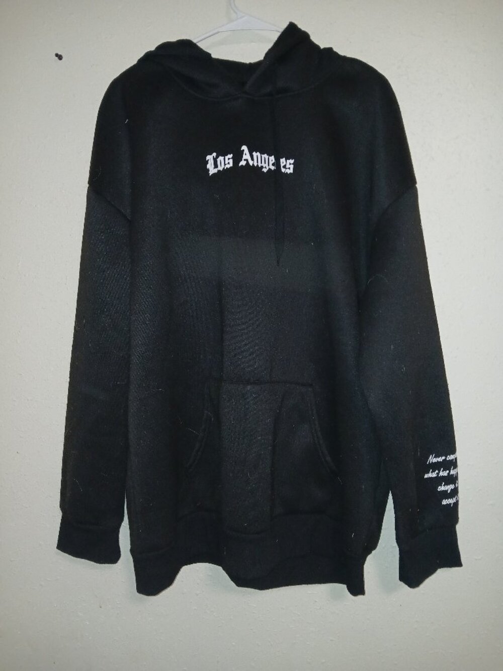 romwe los angeles hoodie size xl